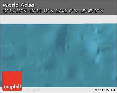Satellite 3D Map of the Area around 13° 13' 56" N, 66° 13' 29" W