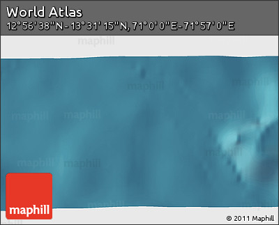 Satellite 3D Map of the Area around 13° 13' 56" N, 71° 28' 29" E