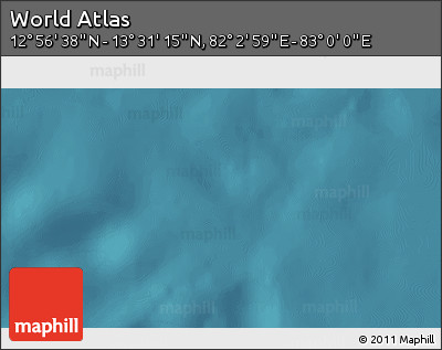 Satellite 3D Map of the Area around 13° 13' 56" N, 82° 31' 30" E
