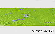 Physical Panoramic Map of the area around 13° 13' 56" N, 84° 4' 29" W