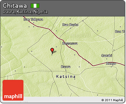 Physical 3D Map of Chitawa
