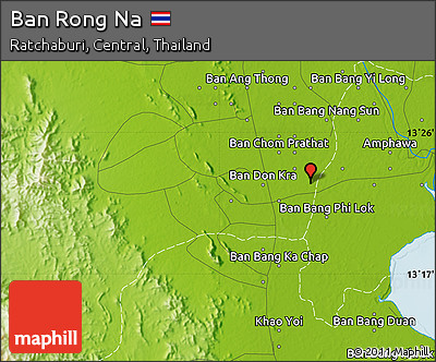 Physical Map of Ban Rong Na