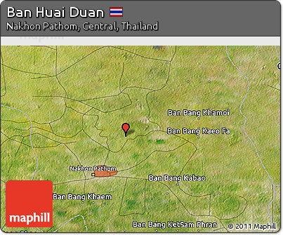 Satellite 3D Map of Ban Huai Duan
