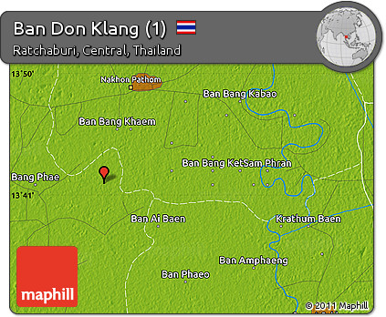 Physical Map of Ban Don Klang (1)