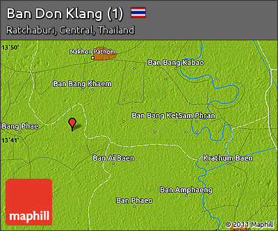 Physical Map of Ban Don Klang (1)