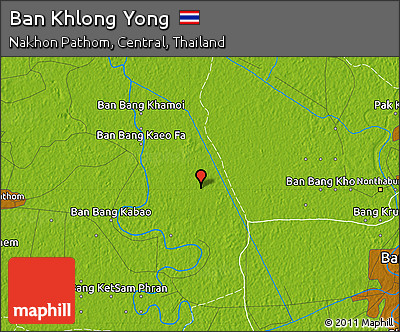 Physical Map of Ban Khlong Yong