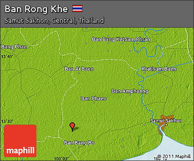 Physical Map of Ban Rong Khe
