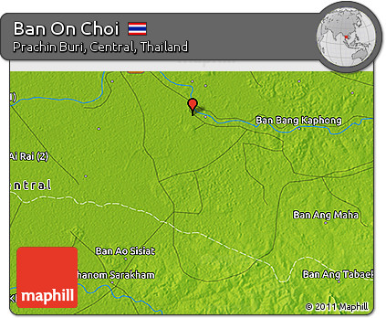 Physical 3D Map of Ban On Choi