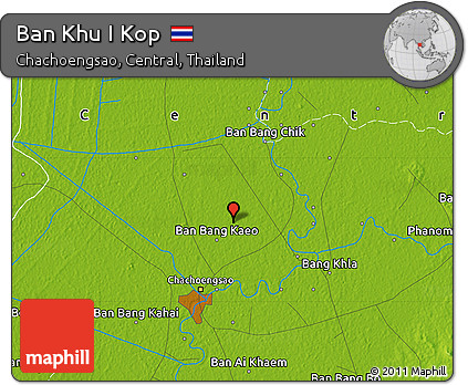 Physical Map of Ban Khu I Kop