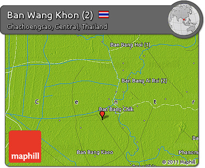 Physical Map of Ban Wang Khon (2)