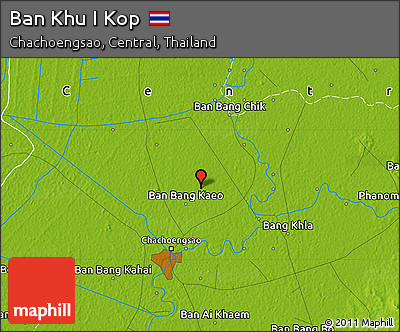 Physical Map of Ban Khu I Kop