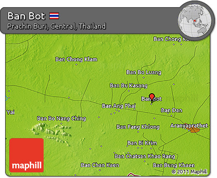 Physical 3D Map of Ban Bot