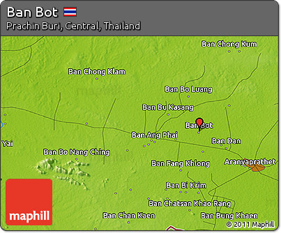 Physical 3D Map of Ban Bot