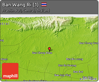 Physical 3D Map of Ban Wang Ri (1)