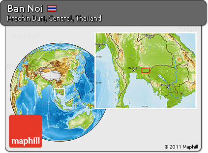 Physical Location Map of Ban Noi
