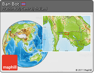 Physical Location Map of Ban Bot