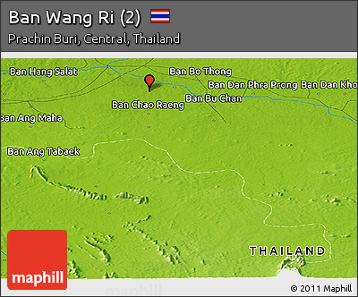 Physical Panoramic Map of Ban Wang Ri (2)