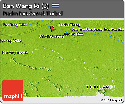 Physical Panoramic Map of Ban Wang Ri (2)