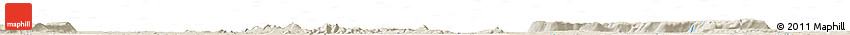 Shaded Relief Horizon Map of Phumĭ Srê Véal Shaded Relief Horizon Map of Phumĭ Srê Véal
