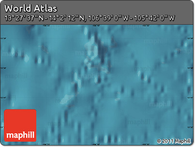 Satellite Map of the Area around 13° 44' 54" N, 106° 10' 30" W