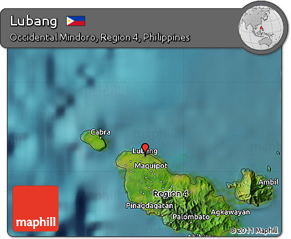 Satellite Map of Lubang