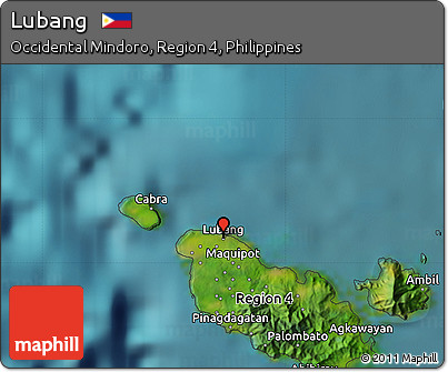 Satellite Map of Lubang