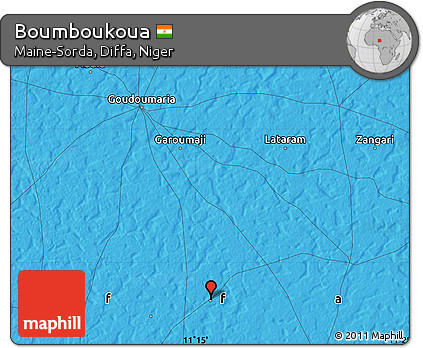 Political Map of Boumboukoua