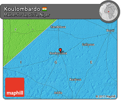 Political Map of Koulombardo