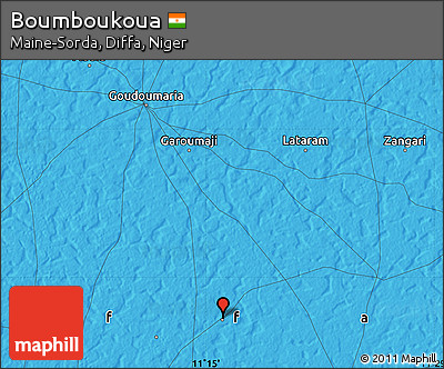 Political Map of Boumboukoua