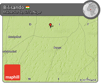 Physical Map of Bilisando