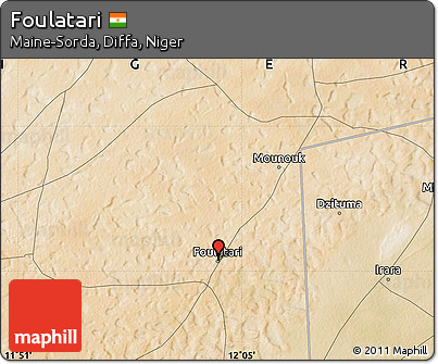 Satellite Map of Foulatari