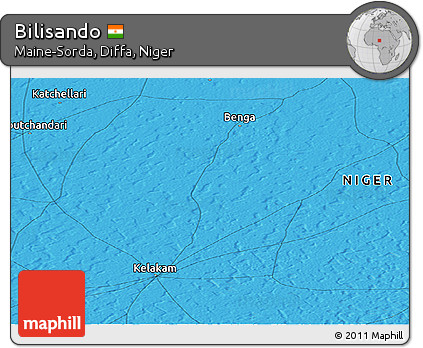 Political Panoramic Map of Bilisando