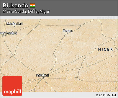 Satellite Panoramic Map of Bilisando