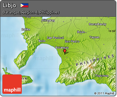 Physical Map of Libjo