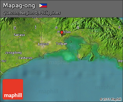 Satellite Map of Mapag-ong