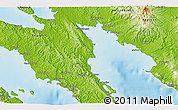 Physical 3D Map of Hondagua