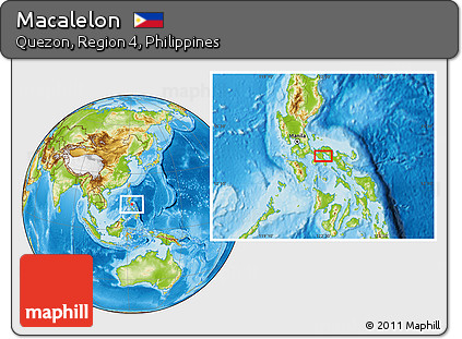 Physical Location Map of Macalelon