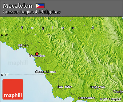 Physical Map of Macalelon