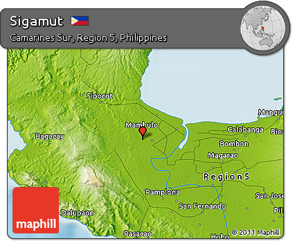 Physical 3D Map of Sigamut
