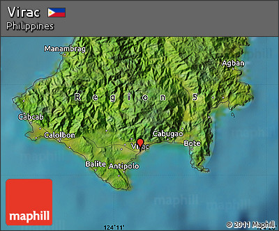 Satellite Map of Virac