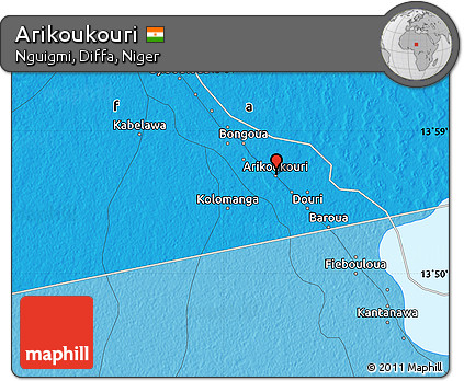 Political Map of Arikoukouri