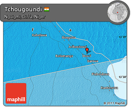 Political Map of Tchougoundi
