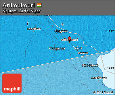 Political Map of Arikoukouri