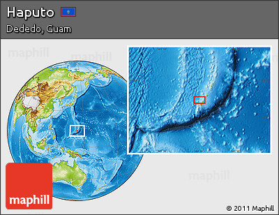 Physical Location Map of Haputo