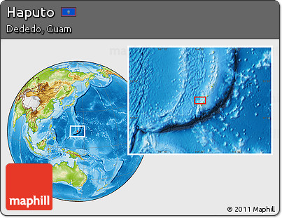 Physical Location Map of Haputo