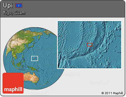 Satellite Location Map of Upi