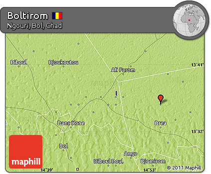 Physical Map of Boltirom