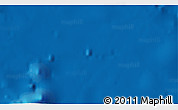 Shaded Relief 3D Map of the area around 13° 44' 54" N, 151° 22' 30" E