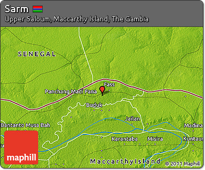 Physical 3D Map of Sarm