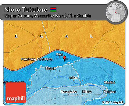 Political Map of Nioro Tukulore